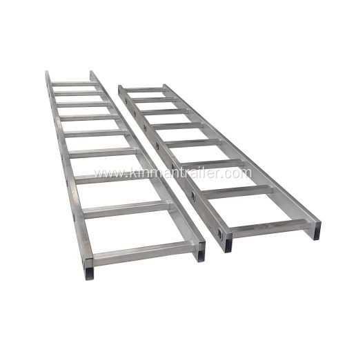 horizontal climbing aluminum single step straight ladder